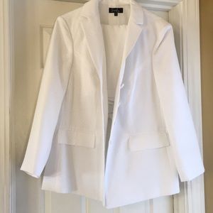 White Skirt Suit Set